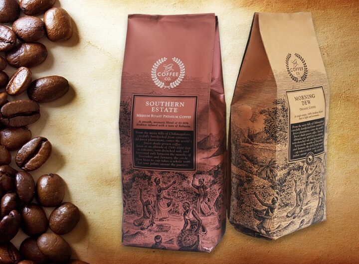 custom coffee bags